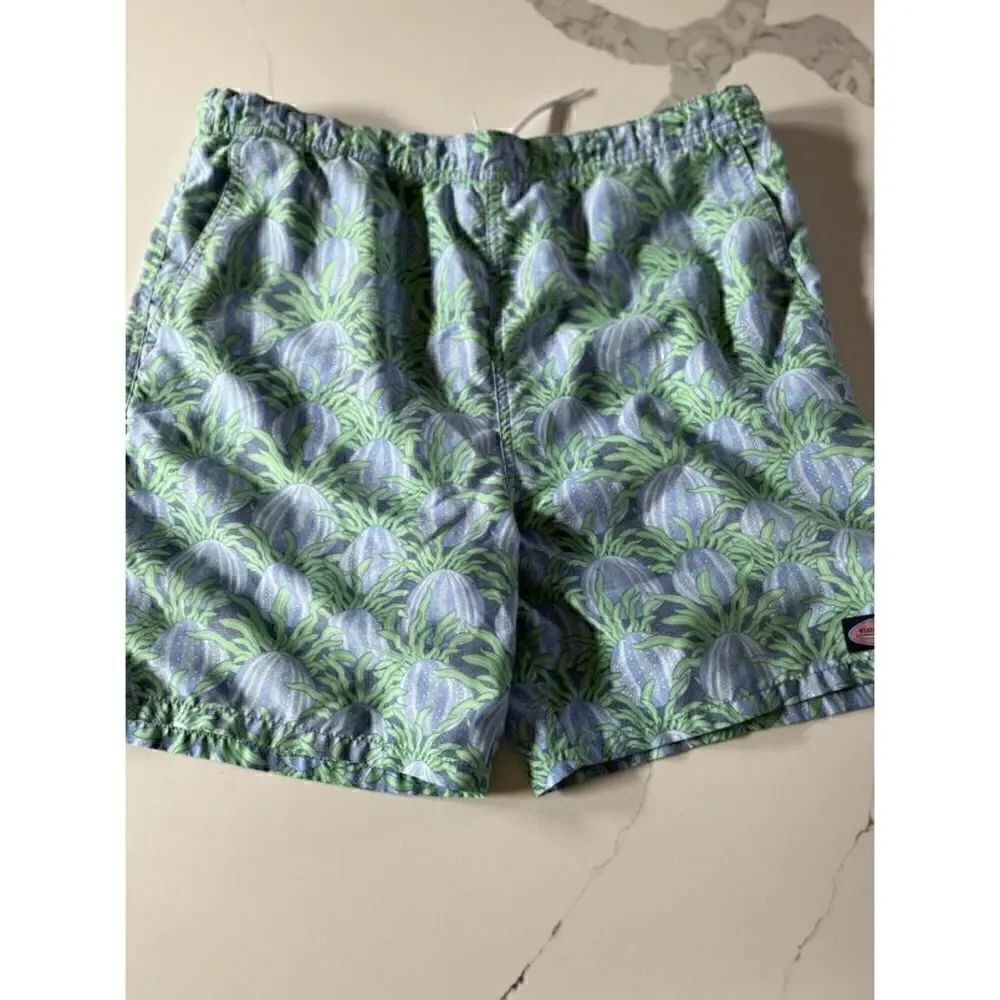 Vineyard Vines Youth Boys Chappy 7” Swim Trunks and Sz Xl (18)